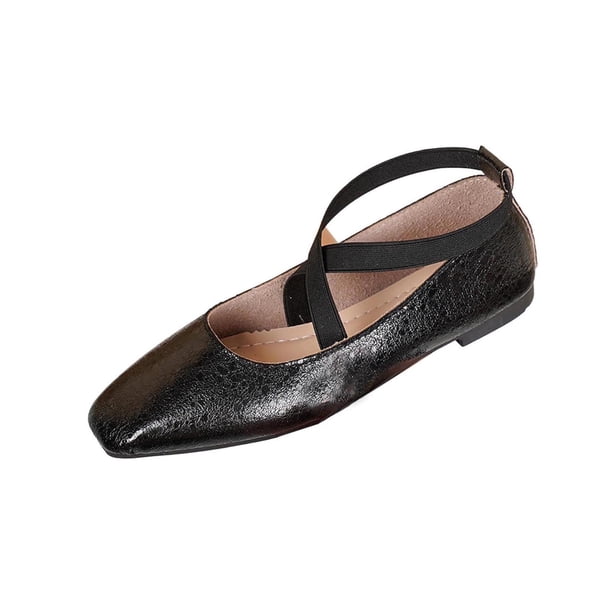 Mujeres Zapatos de Carrera Casual Versátil Suave Sueldo Mochilas con Botón de Metal, Zapatos Casuales de la Mujer de la Moda Plana para el Ocio Y Al Aire Libre