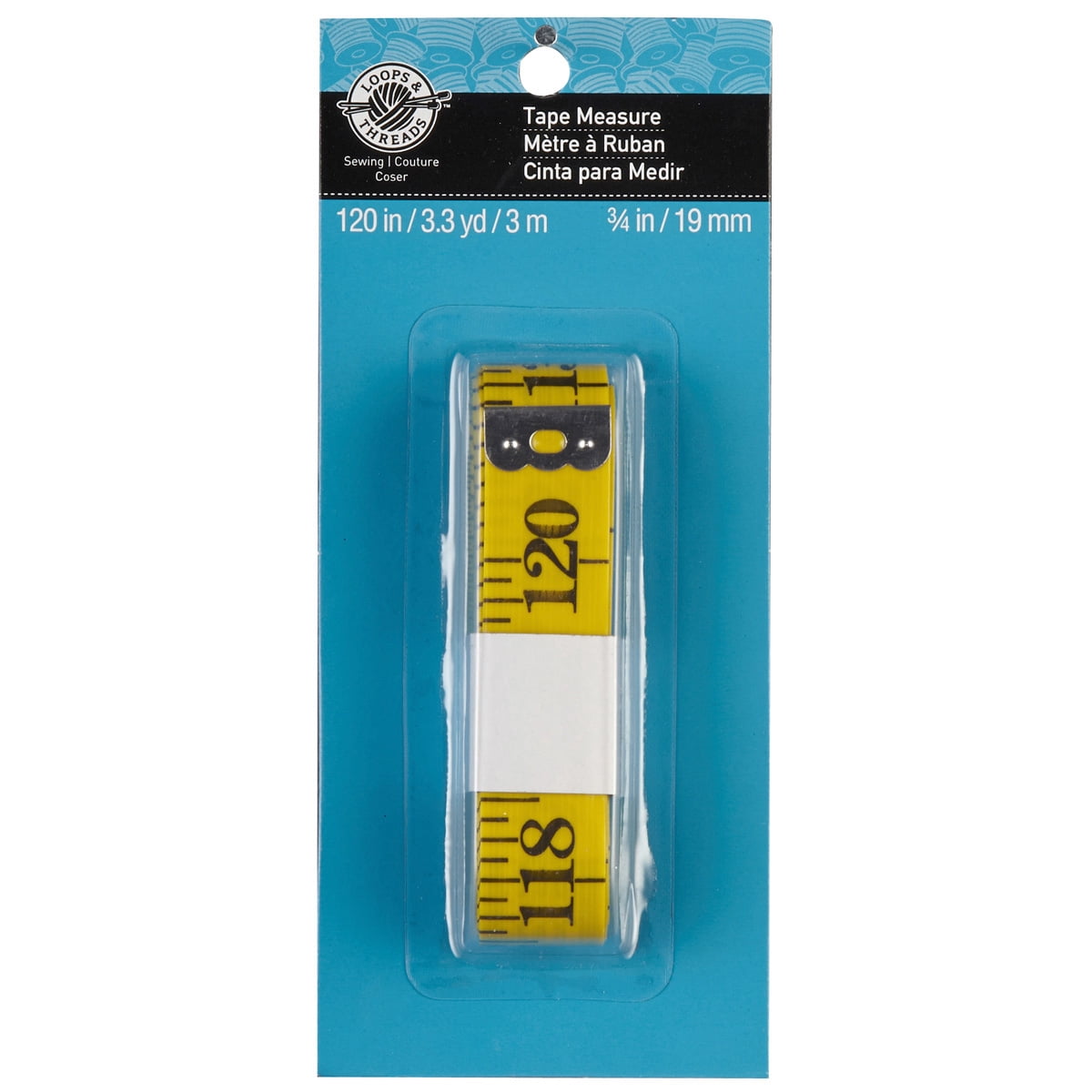 12 Pack: 120" Tape Measure by Loops & Threads