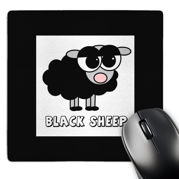 3dRose, Little Black Sheep Design, MousePad