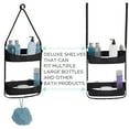 thumbnail image 5 of Bath Bliss 2 Way Convertible Shower Caddy, Matte Black, 5 of 13