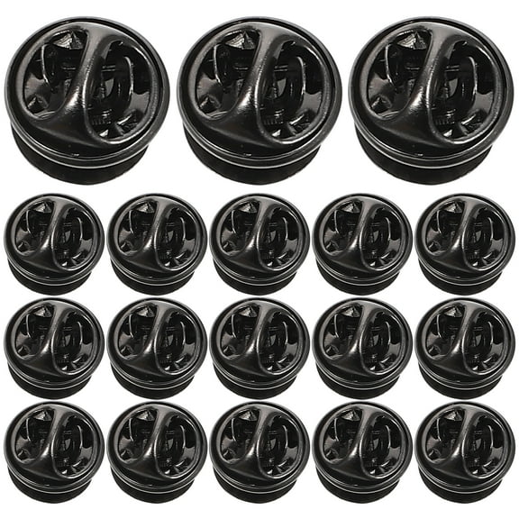 50 Sets Butterfly Needle Pin Backs Locking Backing for Craft Making Major Backings