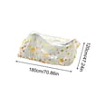 thumbnail image 3 of Scooter Cover Waterproof Outdoor 71 X 47 Inch Floral Printed Thick Motorcycle Cover for Mopeds and Scooters Bike Cover for Seasonal Outdoor Storage 1 Pack, 3 of 6