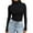 Black #22, variant on TrdSipl Womens Turtleneck Slim Fit Long-Sleeve Shirt 2025 Fall Trendy Baselayer Thermal Underwear Tops 2025 Winter Clothes