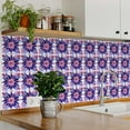 thumbnail image 2 of Mi Alma Vintage Floral Blue/Pink Tile Stickers - Removable Vinyl 4x4, 24 pcs, 2 of 14