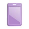 thumbnail image 2 of Dujiujun ID Card Holder Slide Cover Transparent Window Hanging Hole Protective Certificate Holder Stationery Students Nurse Office Workers Name Card Protector, 2 of 8