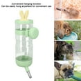 thumbnail image 3 of Leakproof Design, Double Non Slip Pet Hanging Water Bottle With 360 Degree Cleaning For Automatic Drip Free Dispenser, 3 of 8
