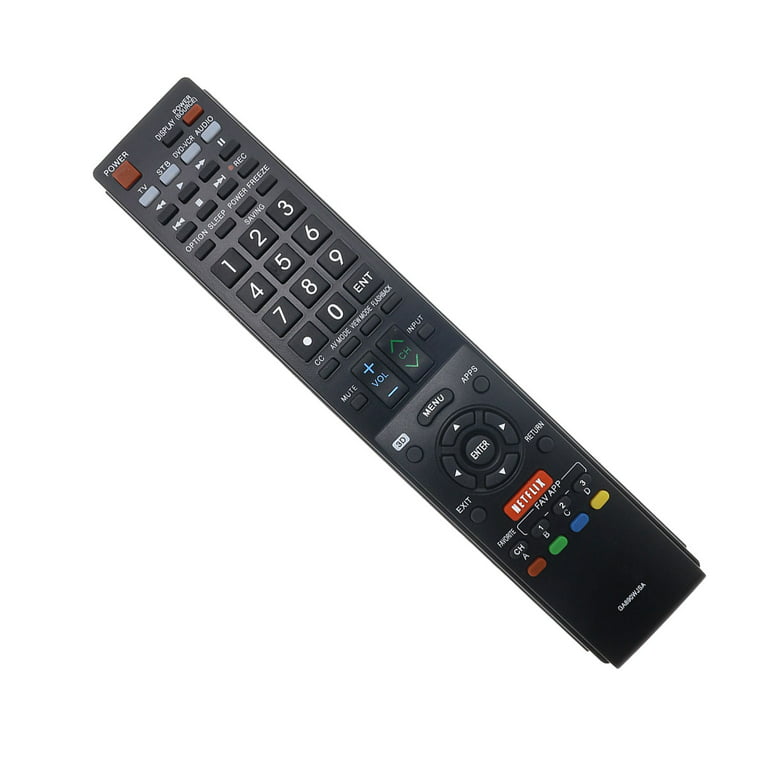 SHARP LCD LED 3D NETFLIX SMART TV Remote Control Replacement