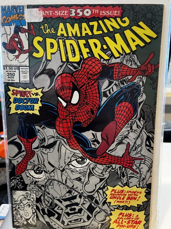 Amazing Spider-Man NM Erik Larsen Art #350
