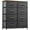 Dark Gray, variant on Dextrus 8 Drawers Bins Organizer Tower Dresser, Black Gray