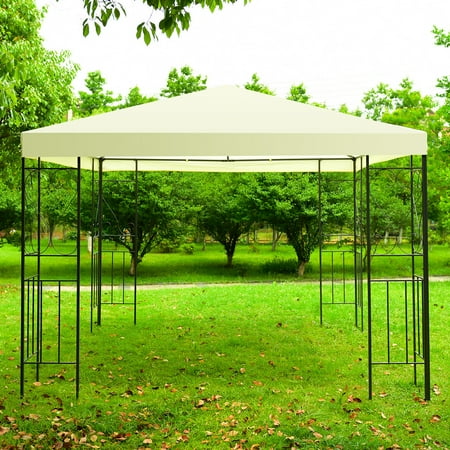 canopy tent patio awning gazebo shelter x10 costway frame steel walmart tents outdoor