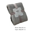 thumbnail image 4 of Fnyoxu 39"x59" Small Flannel Blanket - Reversible Office Knee Throw, All Season Soft Fleece for Sofa & Travel, 4 of 5