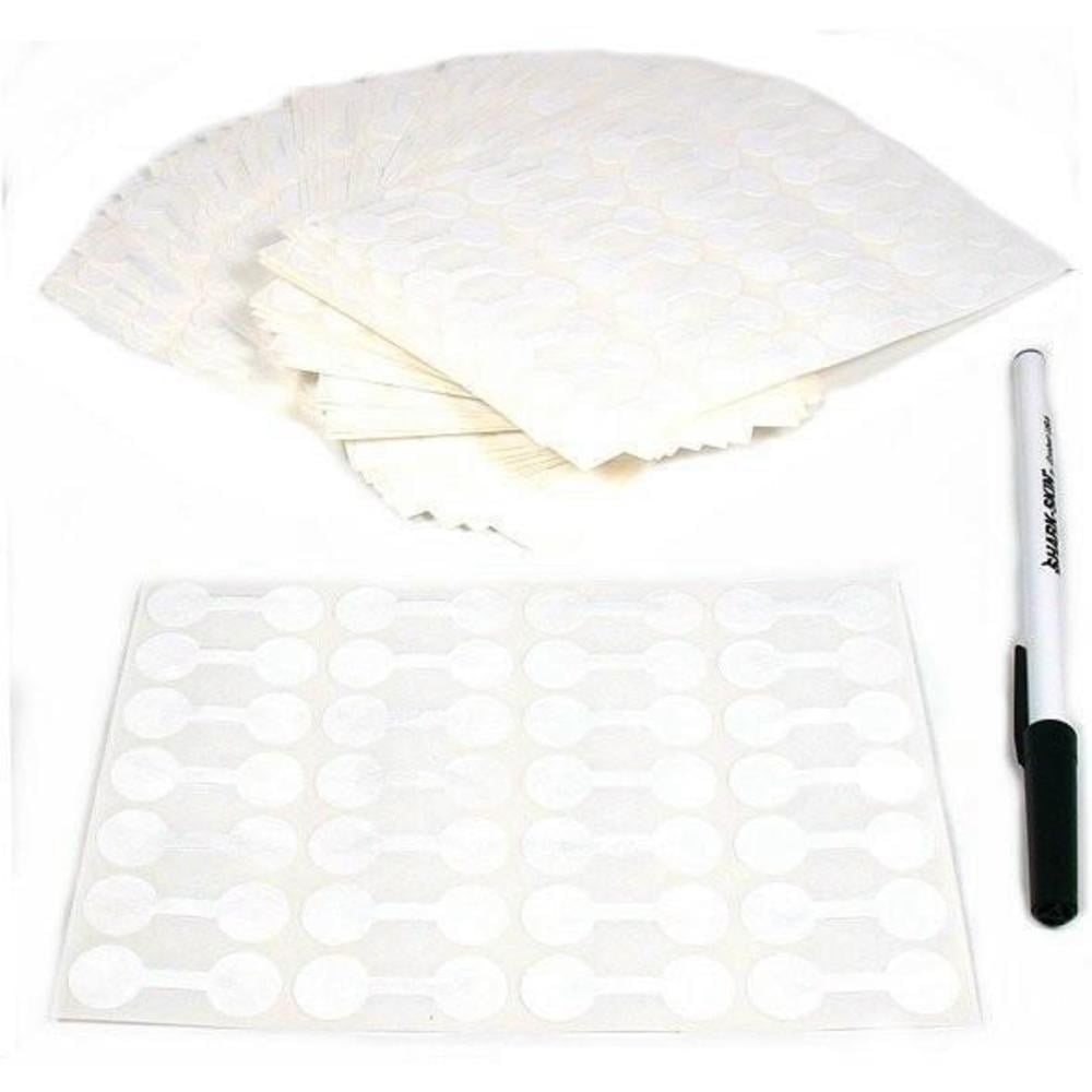 1000 Jewelry Price Tags SelfStick Ring Chain Display