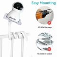 thumbnail image 2 of Universal Baby Monitor Holder Longer White Flexible Silicone Baby Camera Stand, 2 of 4