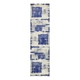 thumbnail image 3 of Unique Loom Tradition Collection Area Rug - Georgia (2' 7" x 10' Runner Navy Blue/Gray), 3 of 7