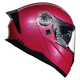 thumbnail image 4 of Casco Moto  Bloosom Abatible Mujer Certificado Con Luz Led Seguridad Rosa M, 4 of 4