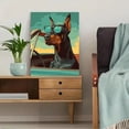 thumbnail image 5 of UXIEQU Doberman Sunglasses Car Ride Canvas Wall Art 15.75x11.81 Inches, 5 of 8