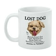 thumbnail image 3 of Lost Dog Missing Broken Blind Answers to Lucky Humor Funny White Mug, 3 of 4