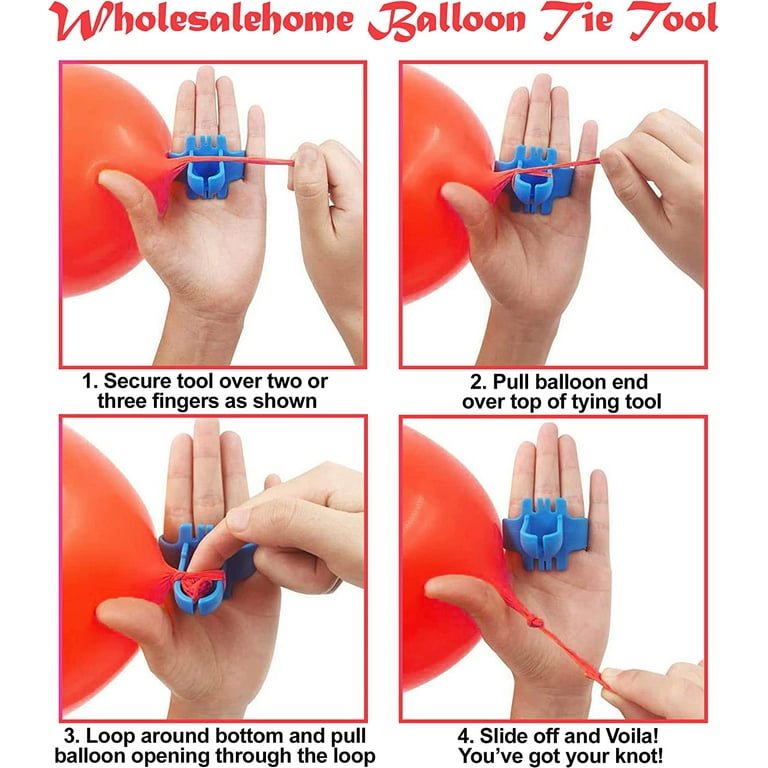 Wholesalehome Balloon Tie Tool, Adult Unisex, Size: Blue
