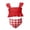 Red, variant on Auroural Toddler Girls Swimwear 4T Toddler Kids Baby Girls Summer Small Ruffle Colorful One-piece Swimsuit