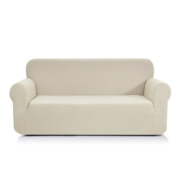 Enova Home Jacquard Polyester Spandex Fabric Box Cushion Loveseat Slipcovers