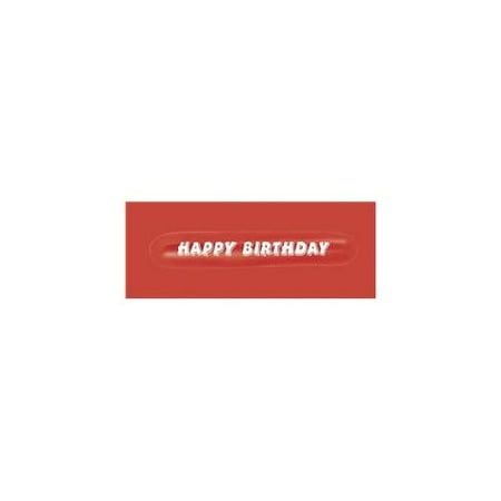 Unique Industries 9034 Happy Birthday Banner Balloon - 48 Packs