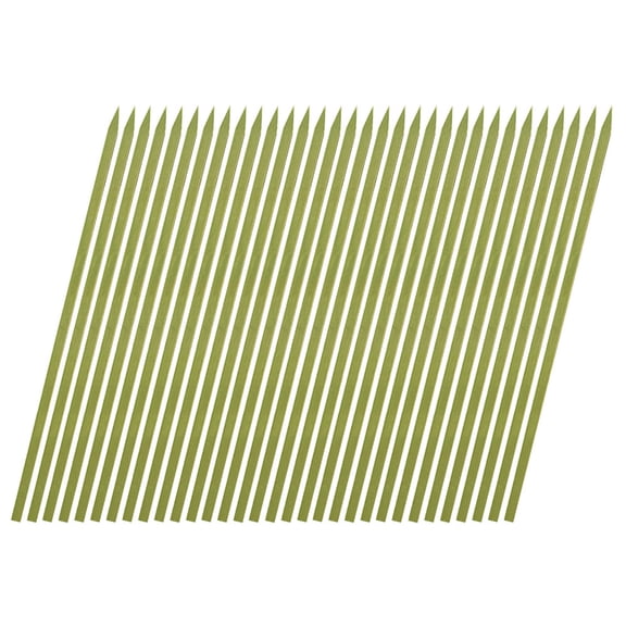 HOMEMAXS Bamboo Skewers for Grilling BBQ Perfect for Fondue and Kabob Green Sturdy and Smooth 100pcs