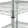 thumbnail image 3 of 8-Tier Wire Shelving Unit Adjustable Steel Wire Rack Chrome, 3 of 12
