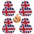 thumbnail image 3 of AMERTEER Union Jack Tableware Tablecloth/Paper Plates/ Napkins / Cups / Spoons / Fork / Triangle Flags Banner Dinnerware ，2 tablecloths, 3 of 10