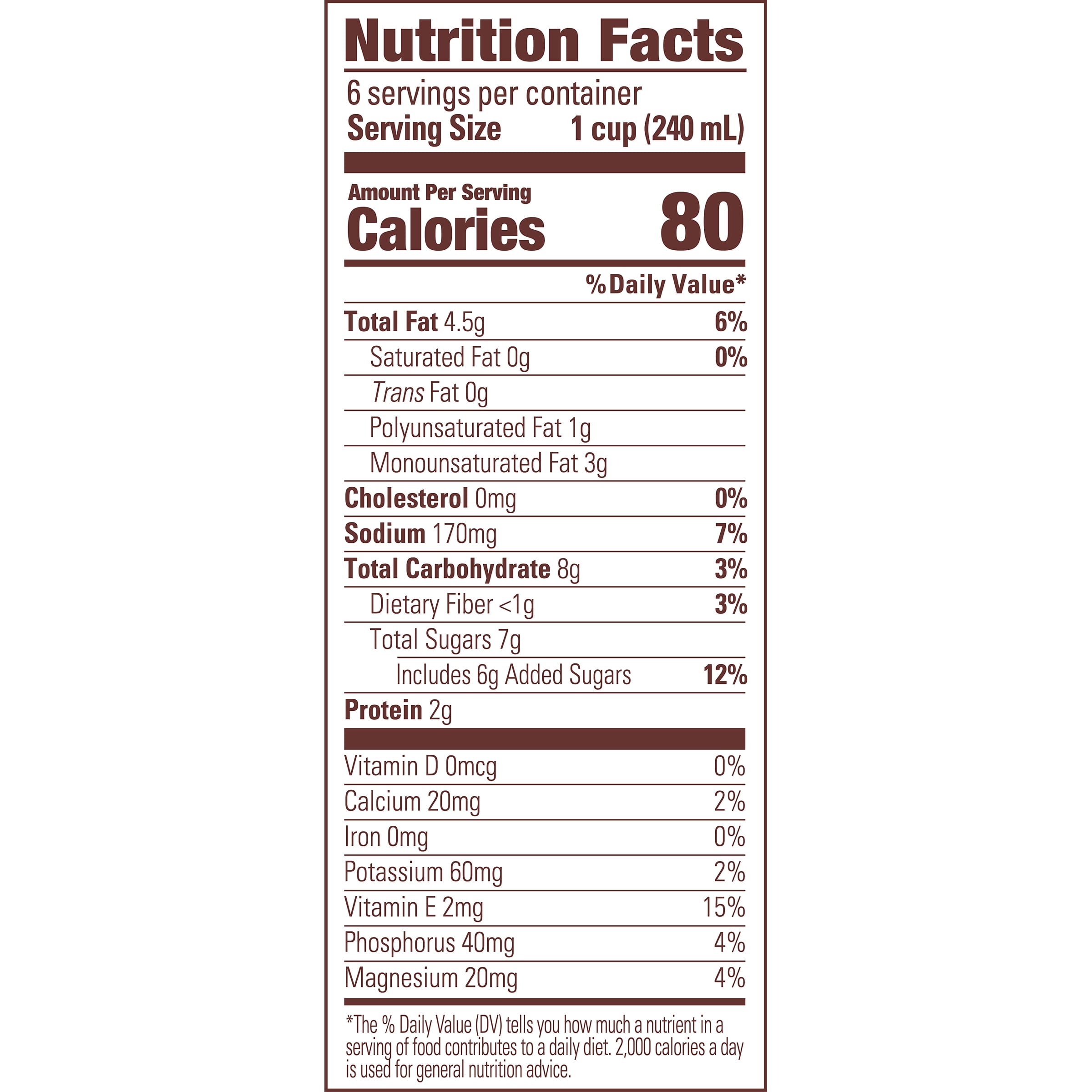 Blue Diamond Original Almondmilk 48oz