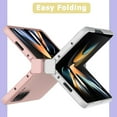 thumbnail image 6 of Compatible Samsung Galaxy Z Fold 5 Case with Hinge Protector 2023,Hard Anti-Slip Grip Shockproof Slim Bumper Full Body Protective Cover Hinge Phone Case for Samsung Galaxy Z Fold 5 5G Case White, 6 of 14