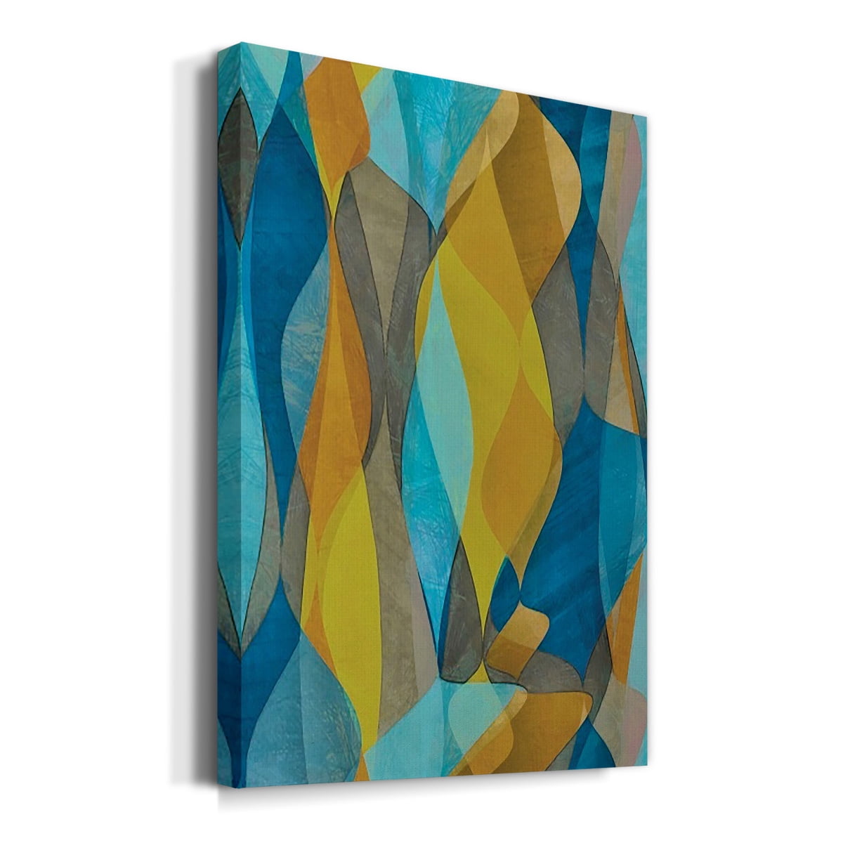 Colorful Cascade II Premium Gallery Wrapped Canvas - Ready to Hang