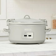 Crock-Pot 7-Quart Cook and Carry Programmable Slow Cooker with Carry Bag