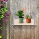 thumbnail image 4 of Estantes de pared para plantas para almacenar y exhibir libros, color gris, decoración del hogar, 4 of 8