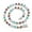 16 in, variant on 10mm Colorful Heart Shape Tennis Chain Necklace Women Men Hip Hop Rap Jewelry-22 in