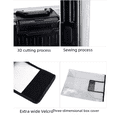 thumbnail image 2 of Maleta de PVC transparente, engrosada y resistente al desgaste, funda protectora para equipaje, funda antipolvo para equipaje, 2 of 5