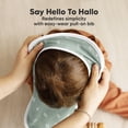 thumbnail image 4 of Baberos KeaBabies Hallo Baby Drool, paquete de 8 unidades, unisex, 4 of 9