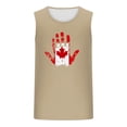 thumbnail image 3 of Camiseta sin mangas de cuello redondo para hombre, ropa de ocio, fitness, para el hogar, pijama, camiseta con estampado a color, blusa deportiva de poliéster para hombre, 3 of 4