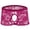 Hot Pink, variant on Tbopshir Underwear for Men Floral Lace Lingerie Underwear Breathable Open Front Trunks