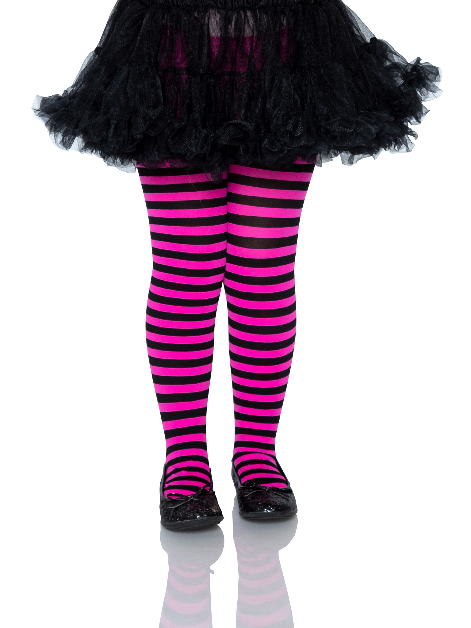 Way to Celebrate Halloween Girls Striped Tights