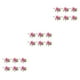 thumbnail image 5 of 6 piezas de flores de lirio artificiales Advancent decorativas para el hogar PVC, 5 of 6