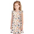 thumbnail image 1 of Balery South American Animals Camisón de princesa para niñas, pijama de algodón con mangas abullonadas, suave y bonito.-XX-Large, 1 of 6