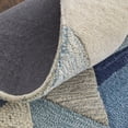 thumbnail image 2 of Feizy Arazad Transitional Geometric, Blue/Ivory/Gray, 2' x 3' Accent Rug Easy Care Stain Resistant Water Resistant Mid-Century Modern Chevron Design Carpet for Living Dining Bed Room, 2 of 8