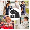 thumbnail image 4 of 1 Juego de kimono japonés para niños, disfraz de kimono de estilo japonés, traje tradicional japonés, kimono para niños, 4 of 5