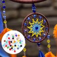 thumbnail image 4 of 560pcs Glass Beads DIY Crafts Beads Bracelet Wind Chimes Suncatcher Making Beads, 4 of 8