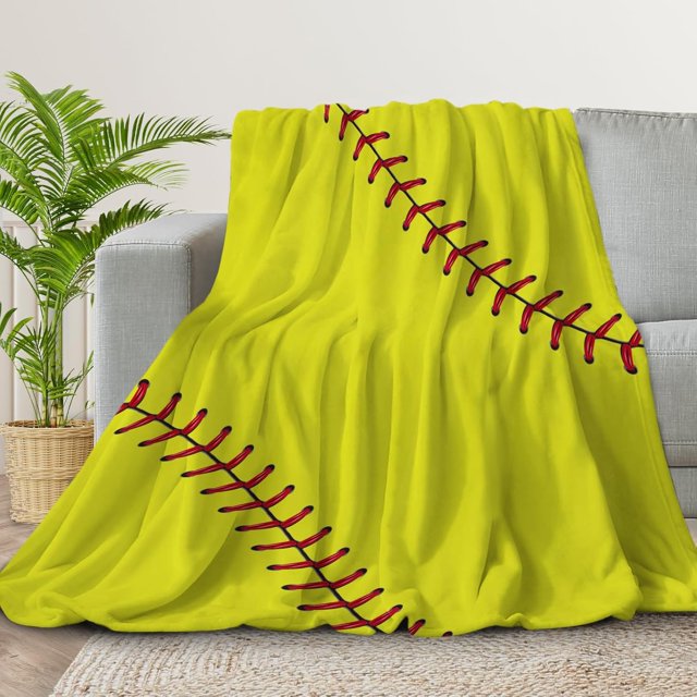 Couverture de Softball pour Femmes et Hommes, Parfaite pour les Mamans de Softball - Anniversaire