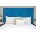 thumbnail image 4 of Barn Walls Teal Weathered Floating Headboard Handcrafted in America Real Solid Wood - California King, 4 of 9