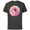 Charcoal, variant on Disney and Pixar’s Toy Story 3 Hello Lotso Strawberry Circle - Short Sleeve Cotton T-Shirt for Adults - Customized-Black