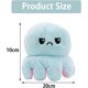 thumbnail image 2 of Pulpo reversible de peluche de pulpo rosa y azul, muñeco de peluche de pulpo reversible de doble cara, alivia el estrés y calma el estado de ánimo, 2 of 5