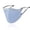Blue, variant on Ice Silk Face Mask with Rhinestones - Women 3D Sparkly Design, Breathable, Soft, Lightweight, Fashionable for Party, Travel, Daily Use,Hot Pink