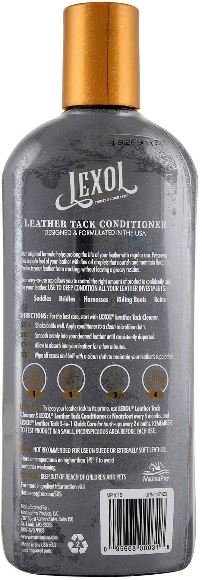 Manna Pro Lexol PH Leather Cleaner